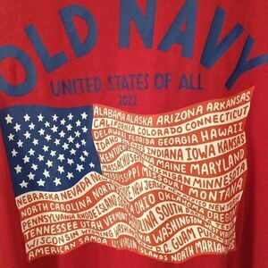 Old Navy, NWT XL, Tshirt, Tank top, Red